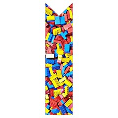 Colorful Lego Texture Lego Bricks Kids  Midi Sailor Dress from ArtsNow.com Placket