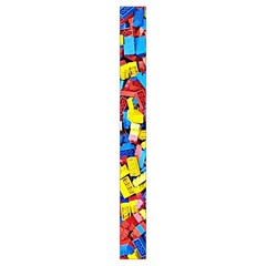 Colorful Lego Texture Lego Bricks Kids  Long Sleeve Velvet Lounge Robe from ArtsNow.com Loop