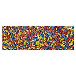 Colorful Lego Texture Lego Bricks Banner and Sign 6  x 2 