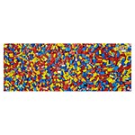 Colorful Lego Texture Lego Bricks Banner and Sign 8  x 3 