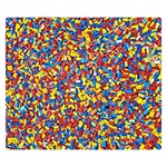 Colorful Lego Texture Lego Bricks Premium Plush Fleece Blanket (Small)