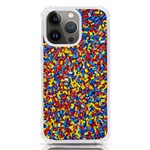 Colorful Lego Texture Lego Bricks iPhone 13 Pro TPU UV Print Case