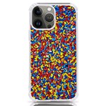 Colorful Lego Texture Lego Bricks iPhone 13 Pro Max TPU UV Print Case