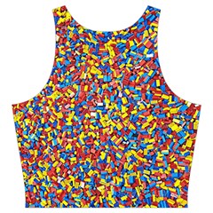 Colorful Lego Texture Lego Bricks Cut Out Top from ArtsNow.com Back