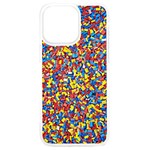 Colorful Lego Texture Lego Bricks iPhone 15 Pro Max TPU UV Print Case