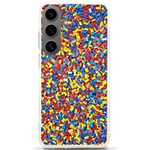 Colorful Lego Texture Lego Bricks Samsung Galaxy S24 Ultra 6.9 Inch TPU UV Case