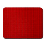 Ed Lego Texture Macro, Red Dots Background, Lego Small Mousepad