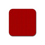 Ed Lego Texture Macro, Red Dots Background, Lego Rubber Coaster (Square)