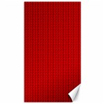 Ed Lego Texture Macro, Red Dots Background, Lego Canvas 40  x 72 