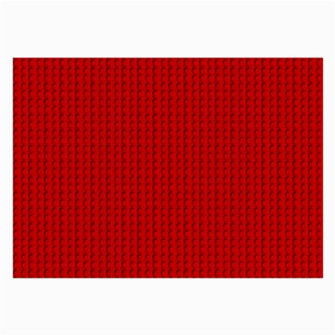 Ed Lego Texture Macro, Red Dots Background, Lego Large Glasses Cloth from ArtsNow.com Front