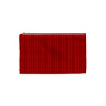 Ed Lego Texture Macro, Red Dots Background, Lego Cosmetic Bag (Small)