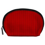 Ed Lego Texture Macro, Red Dots Background, Lego Accessory Pouch (Large)