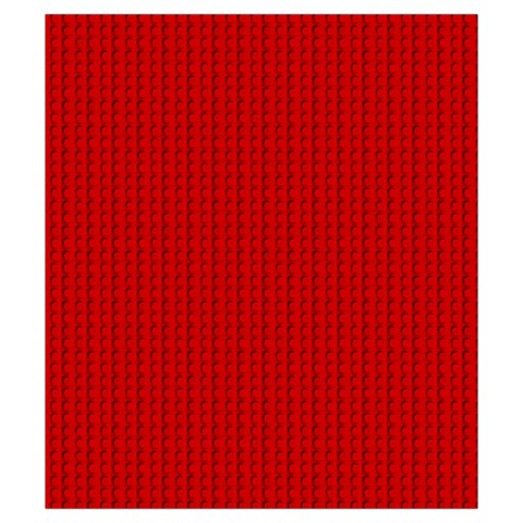 Ed Lego Texture Macro, Red Dots Background, Lego Drawstring Pouch (Small) from ArtsNow.com Front