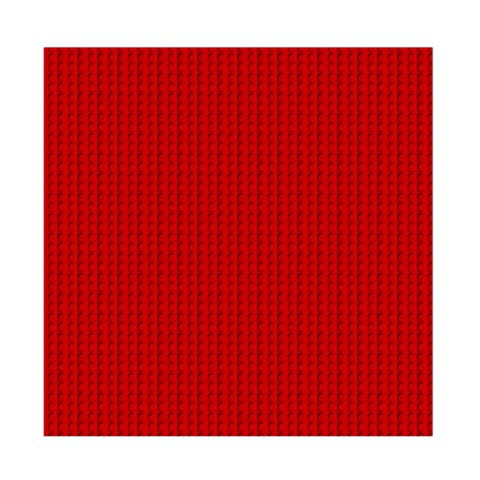 Ed Lego Texture Macro, Red Dots Background, Lego Duvet Cover Double Side (Full/ Double Size) from ArtsNow.com Front