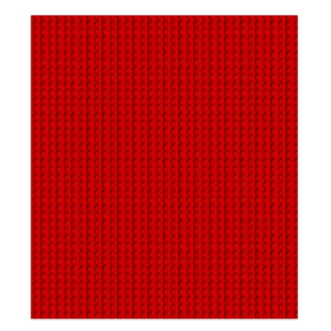 Ed Lego Texture Macro, Red Dots Background, Lego Duvet Cover Double Side (King Size) from ArtsNow.com Front