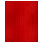 Ed Lego Texture Macro, Red Dots Background, Lego Drawstring Bag (Small)