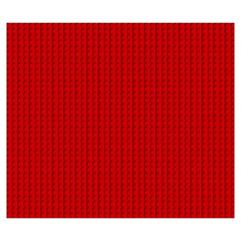 Ed Lego Texture Macro, Red Dots Background, Lego Zipper Large Tote Bag from ArtsNow.com Front