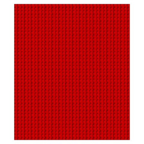 Ed Lego Texture Macro, Red Dots Background, Lego Drawstring Pouch (XS) from ArtsNow.com Front