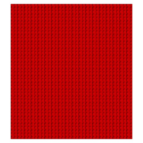 Ed Lego Texture Macro, Red Dots Background, Lego Drawstring Pouch (2XL) from ArtsNow.com Front