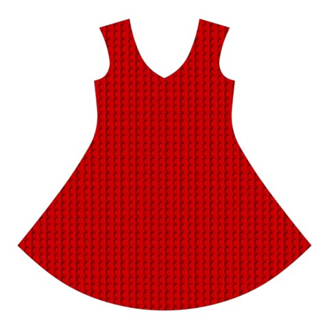 Ed Lego Texture Macro, Red Dots Background, Lego Short Sleeve V Front