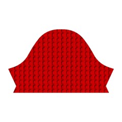 Ed Lego Texture Macro, Red Dots Background, Lego Short Sleeve V Left Sleeve