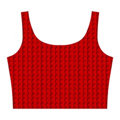 Ed Lego Texture Macro, Red Dots Background, Lego Midi Sleeveless Dress from ArtsNow.com Top Front