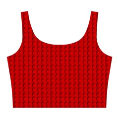 Ed Lego Texture Macro, Red Dots Background, Lego Midi Sleeveless Dress from ArtsNow.com Top Back