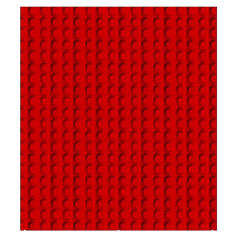 Ed Lego Texture Macro, Red Dots Background, Lego Everyday Shoulder Bag with Pouch Bag from ArtsNow.com Back