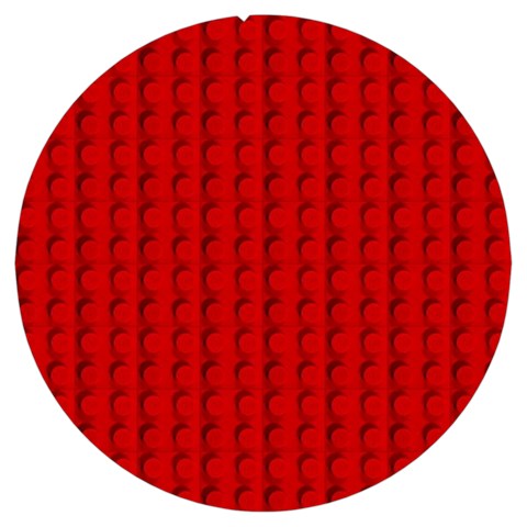 Ed Lego Texture Macro, Red Dots Background, Lego Everyday Shoulder Bag with Pouch Bag from ArtsNow.com Front