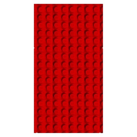 Ed Lego Texture Macro, Red Dots Background, Lego Everyday Shoulder Bag with Pouch Bag from ArtsNow.com Right