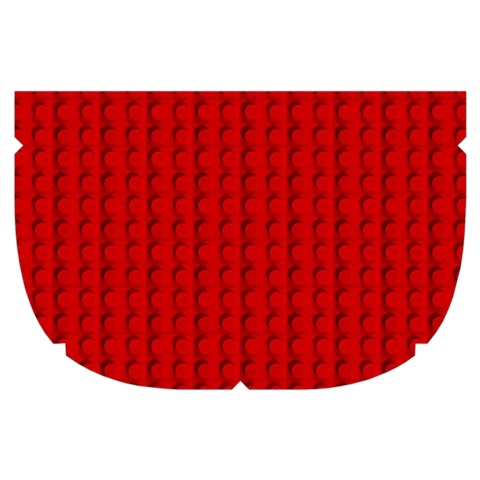 Ed Lego Texture Macro, Red Dots Background, Lego Make Up Case (Small) from ArtsNow.com Side Right