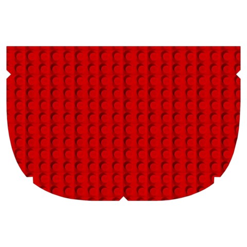 Ed Lego Texture Macro, Red Dots Background, Lego Make Up Case (Large) from ArtsNow.com Side Right