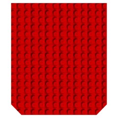 Ed Lego Texture Macro, Red Dots Background, Lego Kids  Long Sleeve Velvet Lounge Robe from ArtsNow.com Pocket Right