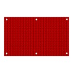 Ed Lego Texture Macro, Red Dots Background, Lego Banner and Sign 5  x 3 