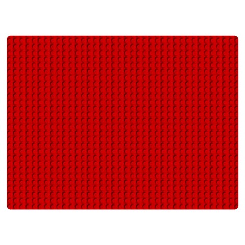 Ed Lego Texture Macro, Red Dots Background, Lego Two Sides Premium Plush Fleece Blanket (Baby Size) from ArtsNow.com 40 x30  Blanket Front