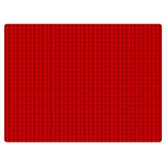 Ed Lego Texture Macro, Red Dots Background, Lego Two Sides Premium Plush Fleece Blanket (Baby Size) from ArtsNow.com 40 x30  Blanket Front