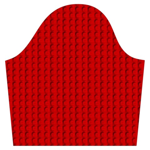 Ed Lego Texture Macro, Red Dots Background, Lego Trumpet Sleeve Cropped Top from ArtsNow.com Sleeve Right