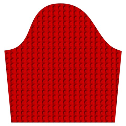 Ed Lego Texture Macro, Red Dots Background, Lego Trumpet Sleeve Cropped Top from ArtsNow.com Sleeve Left