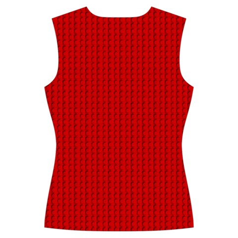 Ed Lego Texture Macro, Red Dots Background, Lego Women s Cut Out Long Sleeve T Back