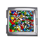 Falling Lego Bricks, Desenho Mega Link Italian Charm (18mm)