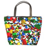 Falling Lego Bricks, Desenho Bucket Bag