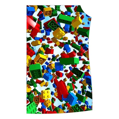 Falling Lego Bricks, Desenho Women s Button Up Vest from ArtsNow.com Front Left