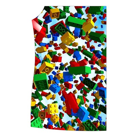 Falling Lego Bricks, Desenho Women s Button Up Vest from ArtsNow.com Front Right