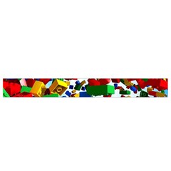 Falling Lego Bricks, Desenho Belt Pouch Bag (Large) from ArtsNow.com Bottom