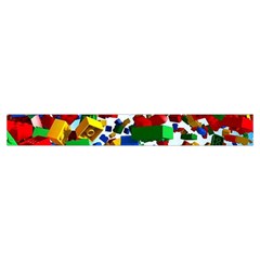 Falling Lego Bricks, Desenho Make Up Case (Small) from ArtsNow.com Zipper Tape Front