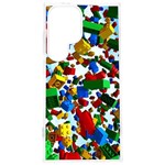 Falling Lego Bricks, Desenho Samsung Galaxy S24 Plus 6.7 Inch TPU UV Case