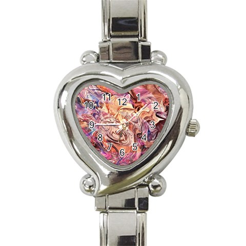 Blend  Heart Italian Charm Watch from ArtsNow.com Front