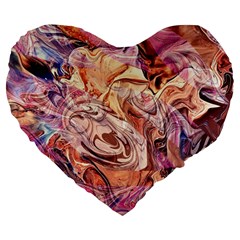 Blend  Large 19  Premium Heart Shape Cushions from ArtsNow.com Front