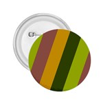 Autmn Stripes Colors Geometric Print Design 2.25  Buttons