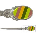 Autmn Stripes Colors Geometric Print Design Letter Opener